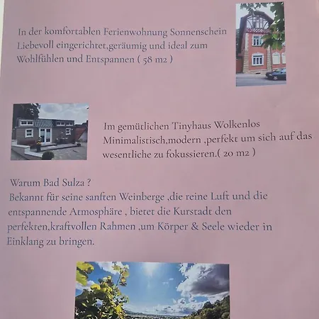 Tinyhaus Wolkenlos Familie Hamdorf Apartmán Bad Sulza